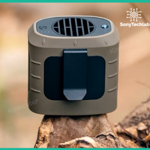 Potente Ventilador portátil Tres en uno para Camping, Senderismo y Ciudad