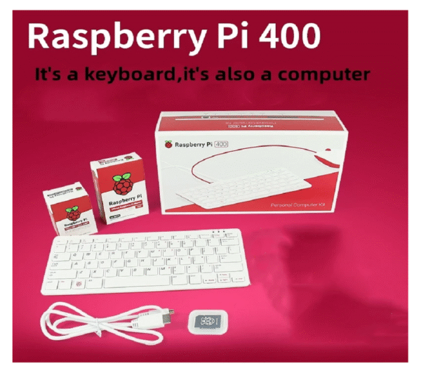 Kit Raspberry Pi 400 con 4GB RAM Completo